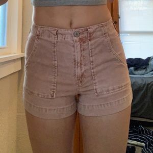 Corduroy shorts